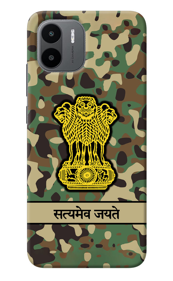 Satyamev Jayate Army Redmi A1 Back Cover