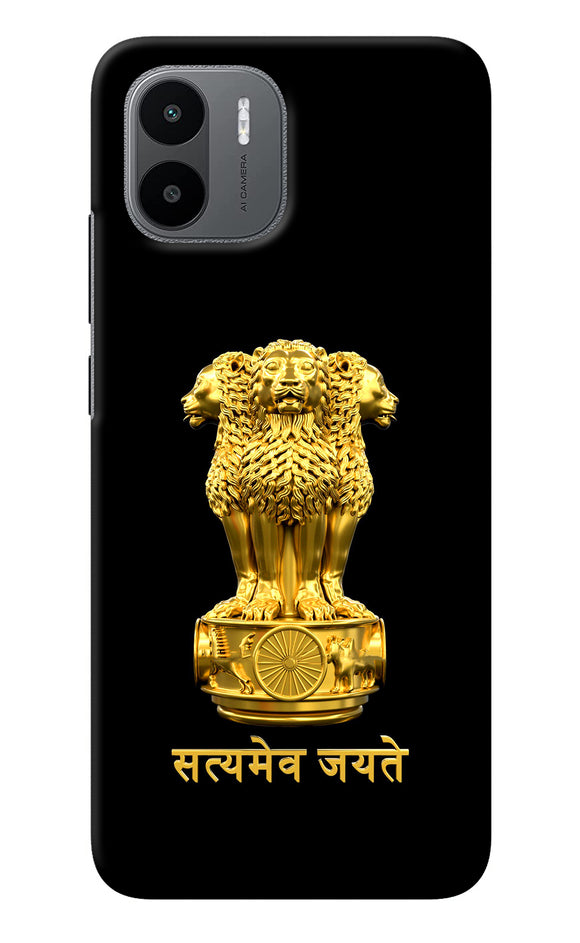 Satyamev Jayate Golden Redmi A1 Back Cover