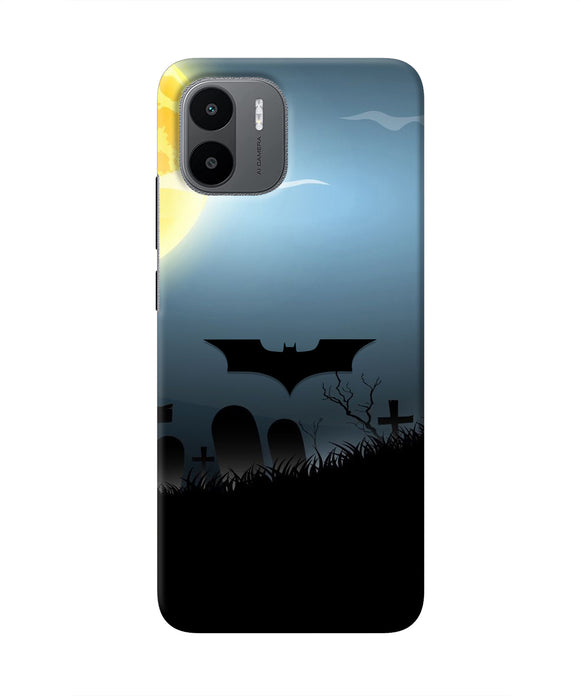 Batman Scary cemetry Redmi A1 Real 4D Back Cover