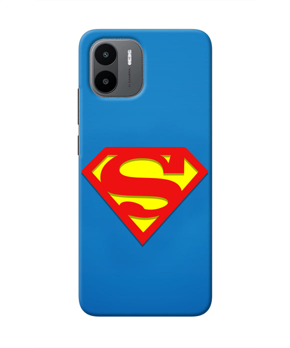 Superman Blue Redmi A1 Real 4D Back Cover