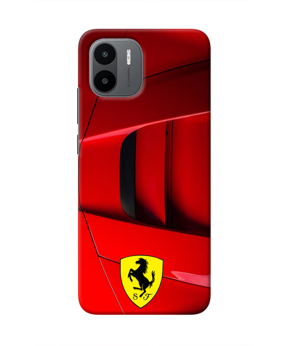 Ferrari Car Redmi A1 Real 4D Back Cover