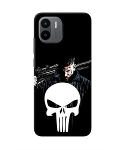 Punisher Character Redmi A1 Real 4D Back Cover
