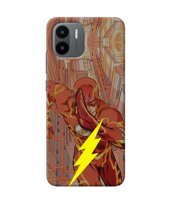 Flash Running Redmi A1 Real 4D Back Cover