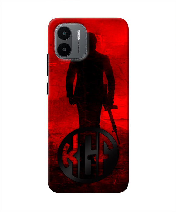Rocky Bhai K G F Chapter 2 Logo Redmi A1 Real 4D Back Cover