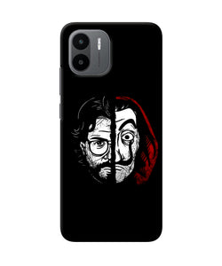 Money Heist Professor Mask Sketch Redmi A1 Back Cover