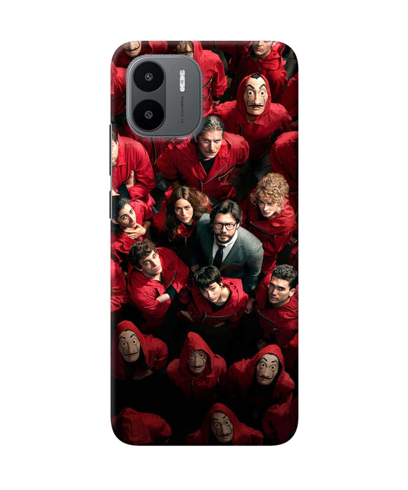 Money Heist Professor with Hostages Redmi A1 Back Cover