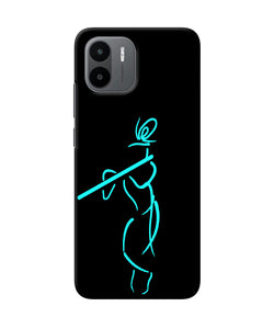 Lord krishna sketch Redmi A1 Back Cover