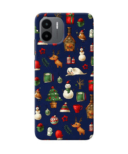 Canvas christmas print Redmi A1 Back Cover