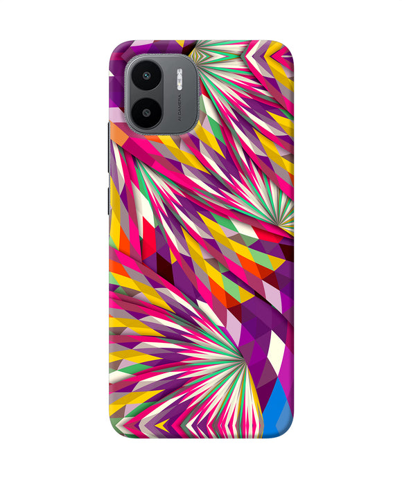 Abstract colorful print Redmi A1 Back Cover