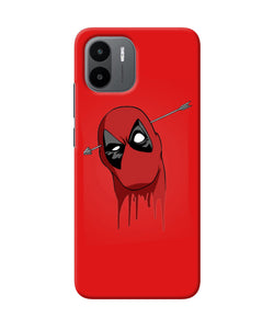 Funny deadpool Redmi A1 Back Cover