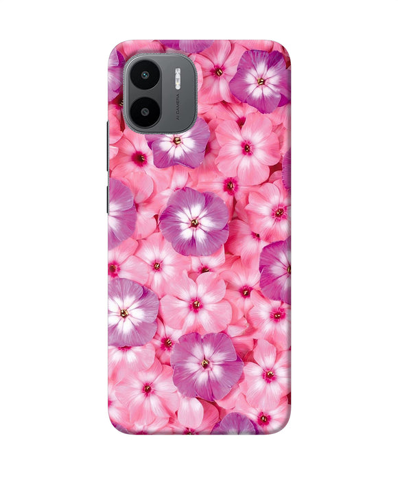 Natural pink flower Redmi A1 Back Cover