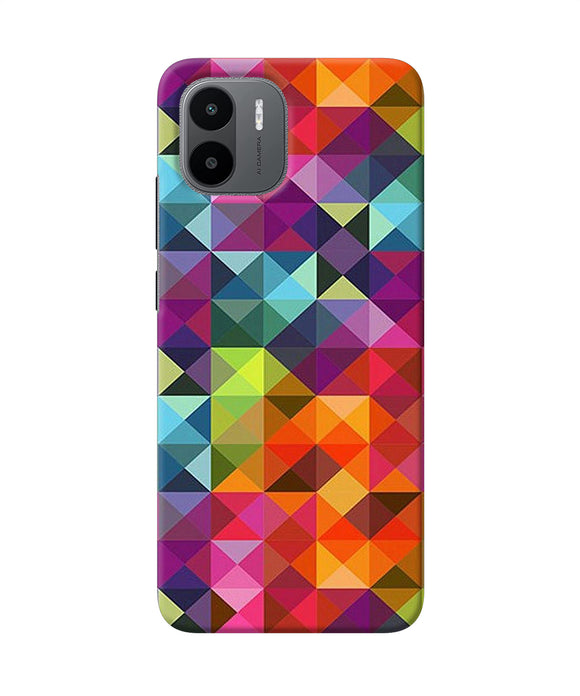 Abstract triangle pattern Redmi A1 Back Cover