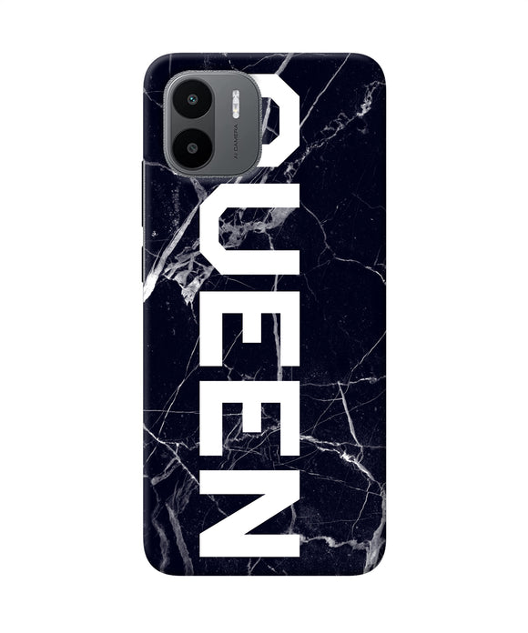 Queen marble text Redmi A1 Back Cover