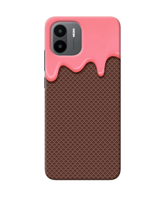 Waffle cream biscuit Redmi A1 Back Cover