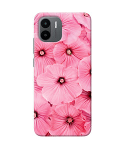 Pink flowers Redmi A1 Back Cover