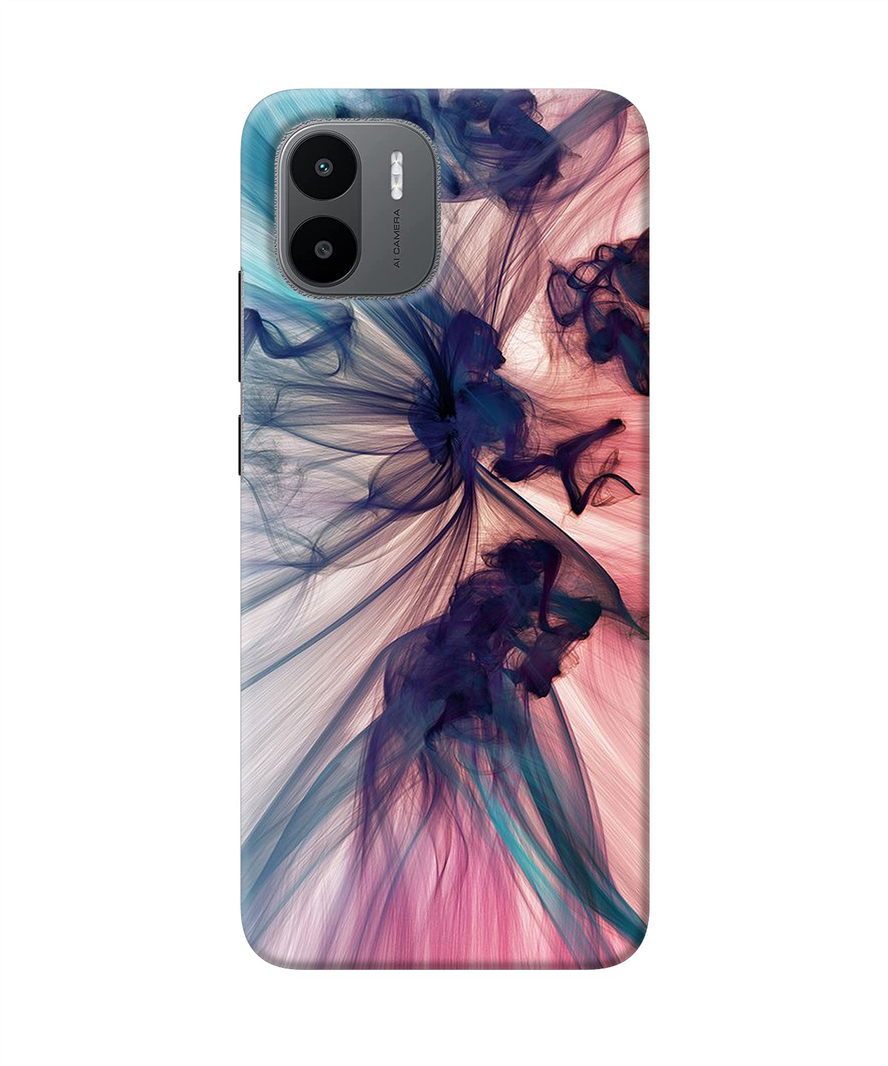 Redmi A1 Smoke Cover Mi A1 Abstract Black Smoke Redmi A1 Back