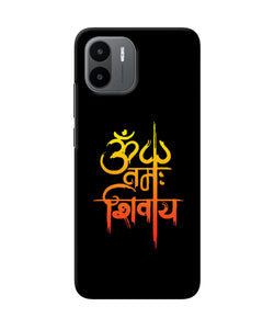 Om namah shivay text Redmi A1 Back Cover