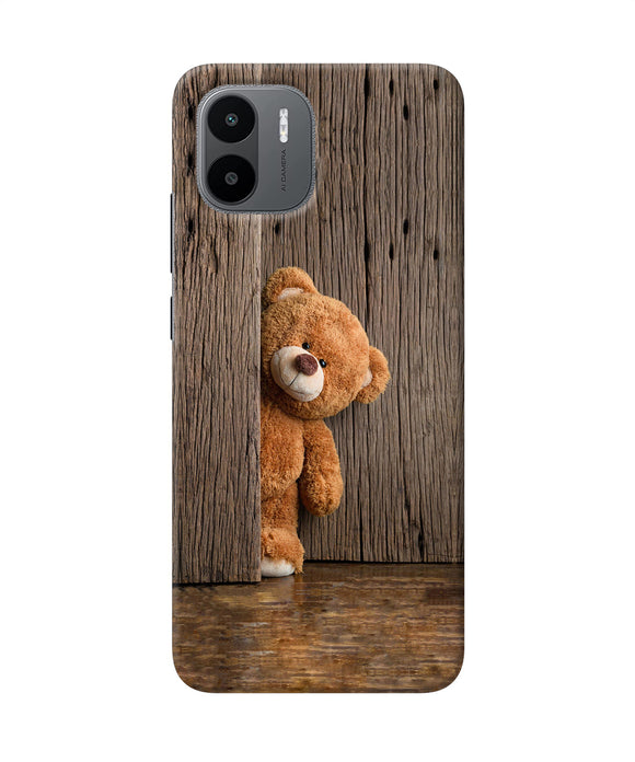 Teddy wooden Redmi A1 Back Cover