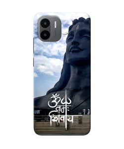 Adiyogi statue Redmi A1 Back Cover