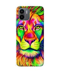 Lion color poster Redmi A1 Back Cover