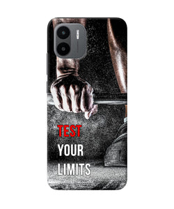 Test your limit quote Redmi A1 Back Cover