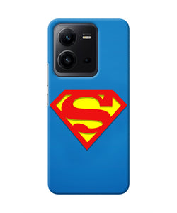 Superman Blue Vivo V25 5G Real 4D Back Cover