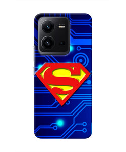 Superman Abstract Vivo V25 5G Real 4D Back Cover