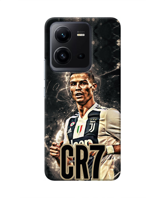 CR7 Dark Vivo V25 5G Real 4D Back Cover