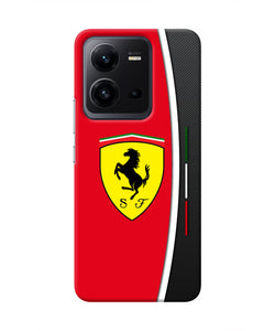 Ferrari Abstract Vivo V25 5G Real 4D Back Cover