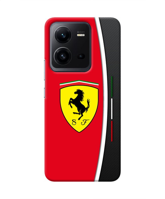 Ferrari Abstract Vivo V25 5G Real 4D Back Cover