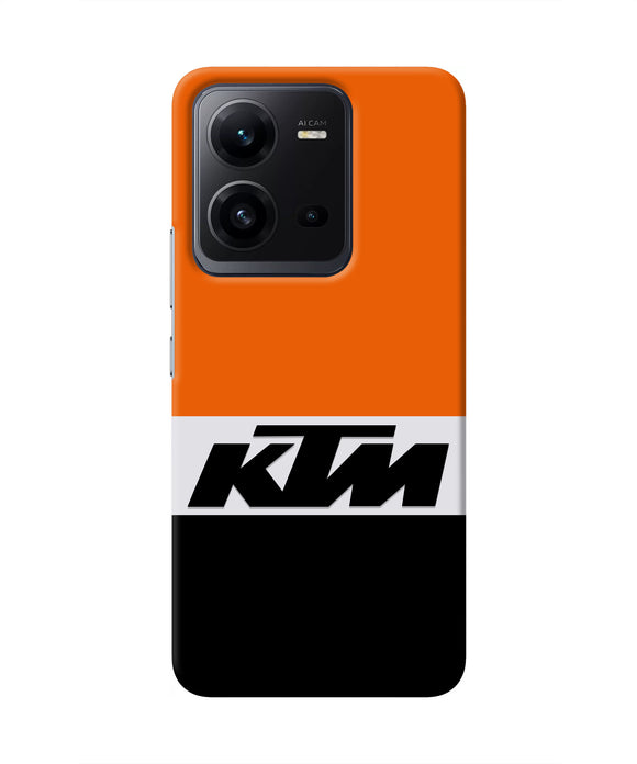 KTM Colorblock Vivo V25 5G Real 4D Back Cover