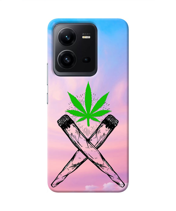 Weed Dreamy Vivo V25 5G Real 4D Back Cover