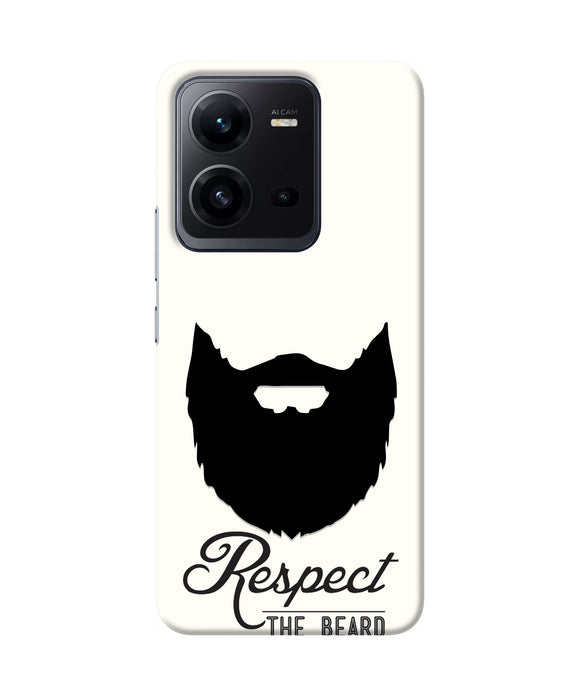 Respect the Beard Vivo V25 5G Real 4D Back Cover