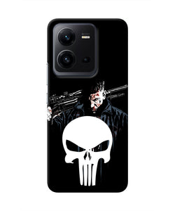 Punisher Character Vivo V25 5G Real 4D Back Cover