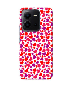 Heart print Vivo V25 5G Back Cover