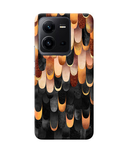 Abstract wooden rug Vivo V25 5G Back Cover