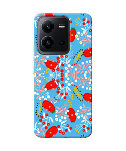 Small red animation pattern Vivo V25 5G Back Cover