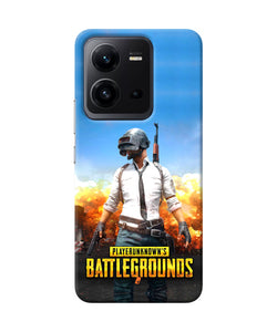 Pubg poster Vivo V25 5G Back Cover