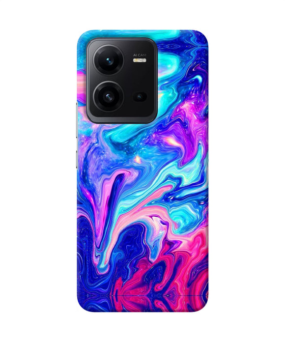 Abstract colorful water Vivo V25 5G Back Cover