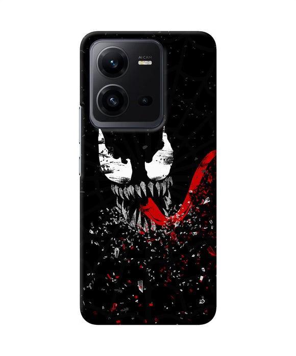 Venom black poster Vivo V25 5G Back Cover