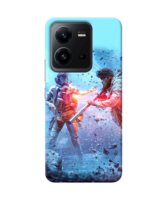 Pubg water fight Vivo V25 5G Back Cover