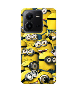 Minions crowd Vivo V25 5G Back Cover