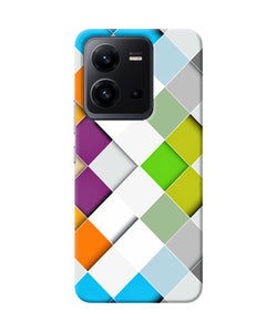 Abstract color box Vivo V25 5G Back Cover