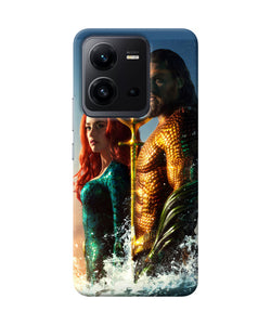 Aquaman couple Vivo V25 5G Back Cover