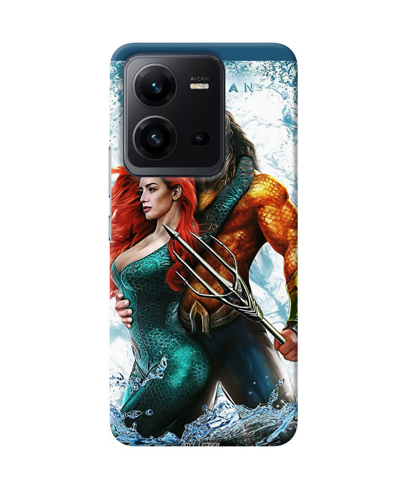 Aquaman couple water Vivo V25 5G Back Cover