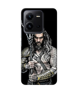 Aquaman trident black Vivo V25 5G Back Cover