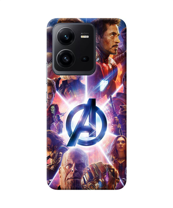 Avengers poster Vivo V25 5G Back Cover