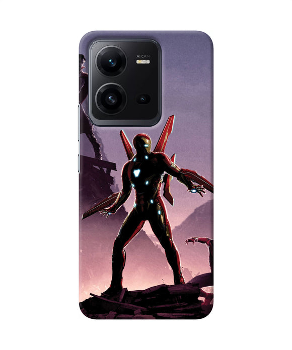 Ironman on planet Vivo V25 5G Back Cover