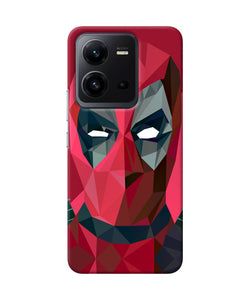 Abstract deadpool full mask Vivo V25 5G Back Cover