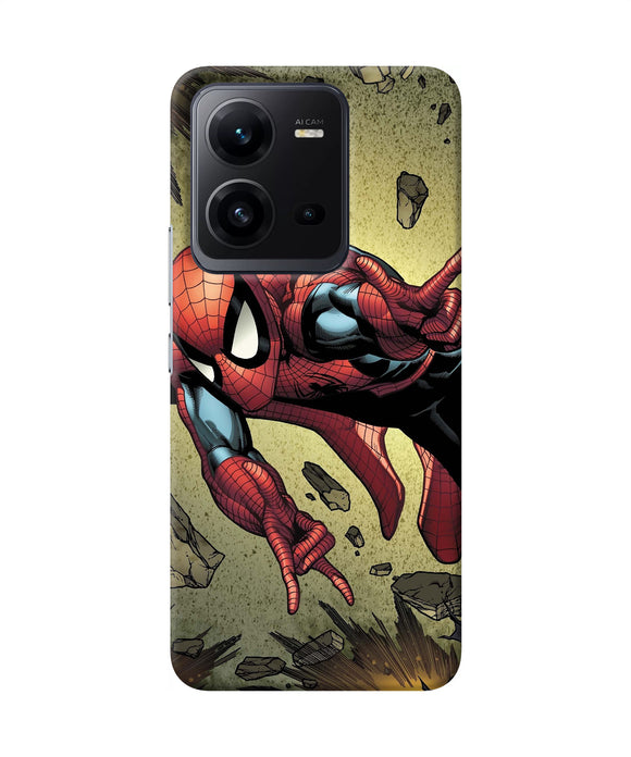 Spiderman on sky Vivo V25 5G Back Cover